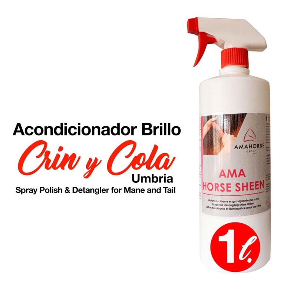 Foto 1 ACONDICIONADOR BRILLO CRIN Y COLA UMBRIA 1Litro