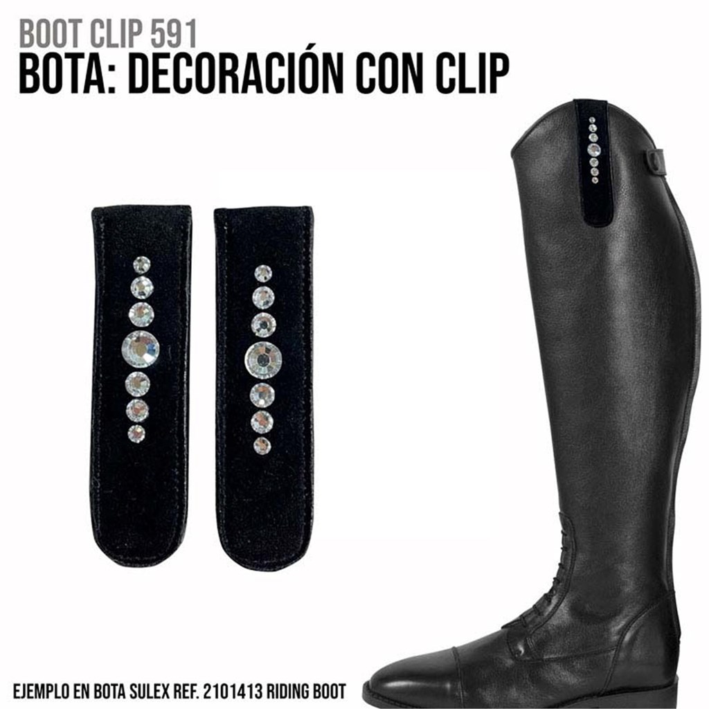 Foto 1 BOTA DECORACIÓN CON CLIP