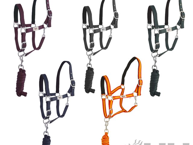 CABEZADA CUADRA HH NYLON CON RAMAL