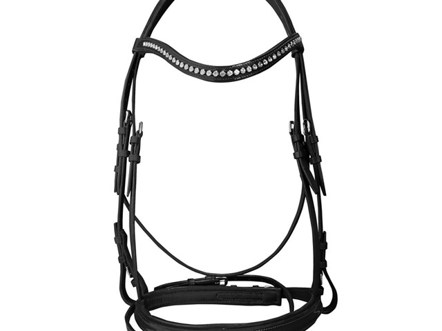 CABEZADA MONTAR CRYSTAL R/GOMA