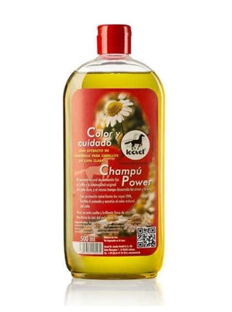 Foto 1 CHAMPU LEOVET POWER PARA CABALLOS DE CAPA CLARA