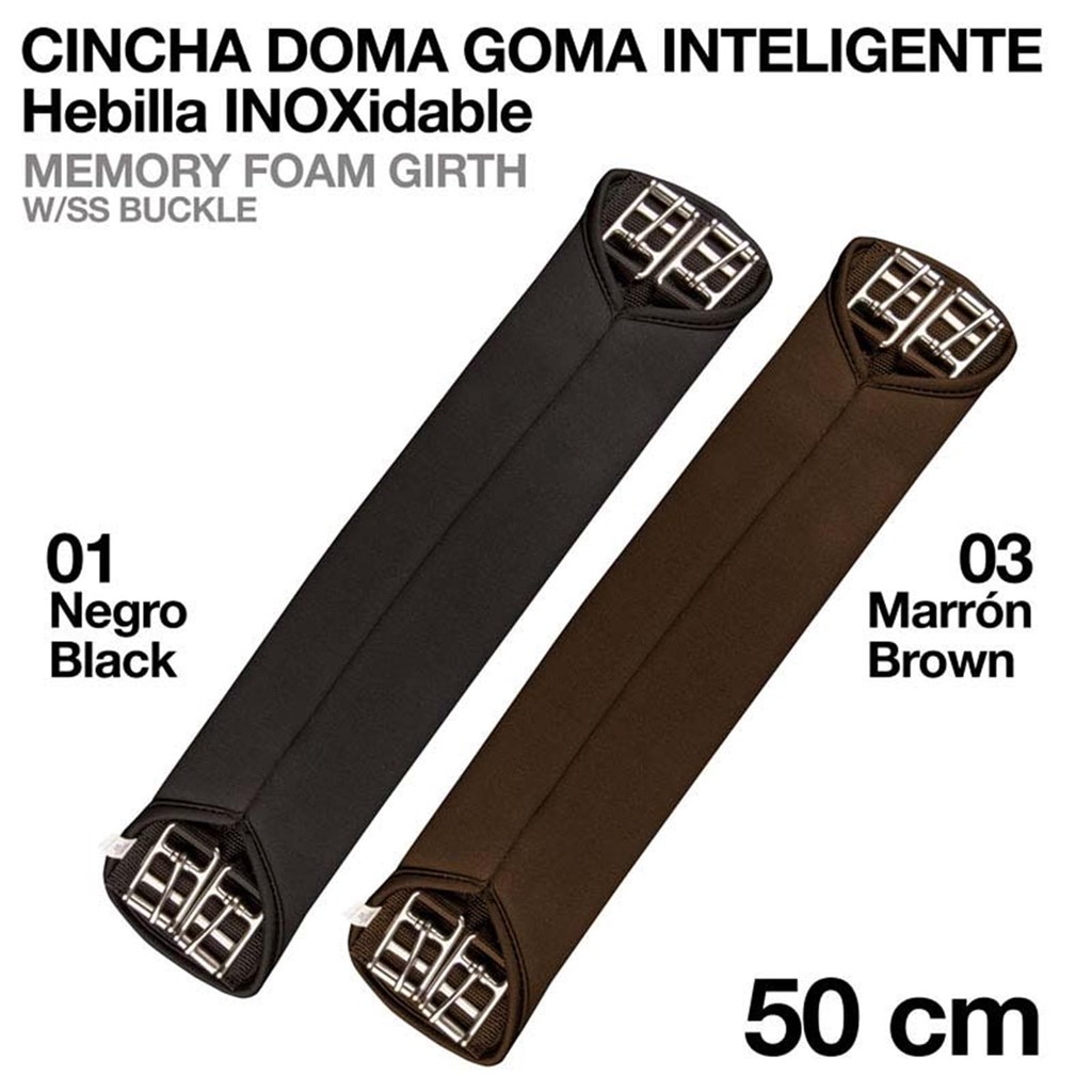 Foto 1 CINCHA DOMA GOMA INTELIGENTE/HEBILLA INOX
