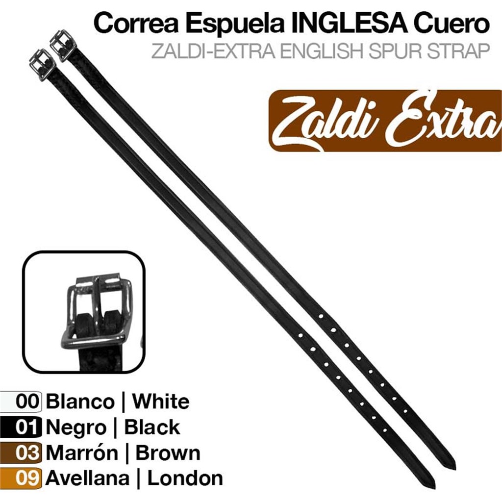 Foto 1 CORREA ESPUELA INGLESA ZALDI EXTRA