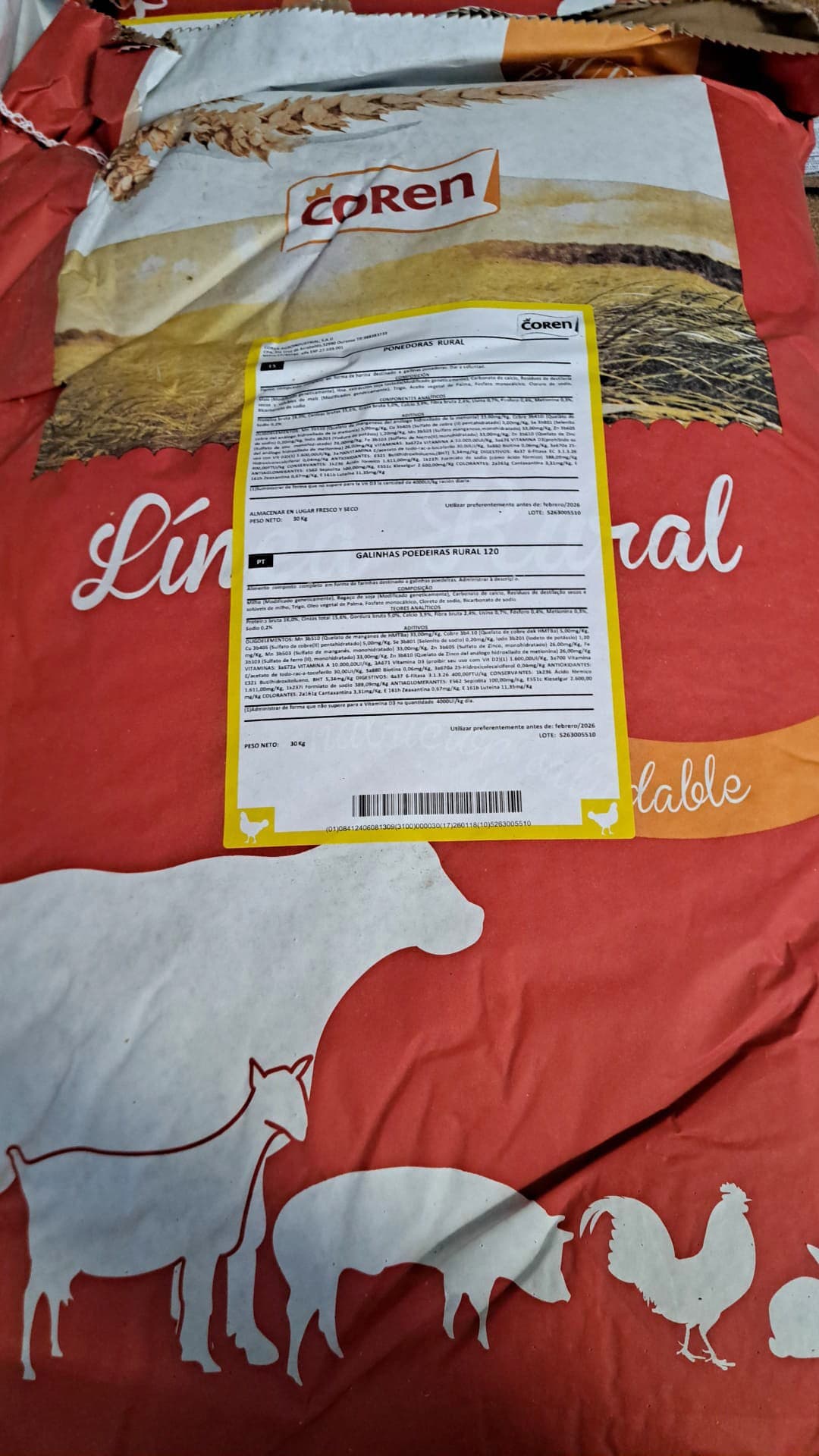 Tienda de piensos en Ferrol