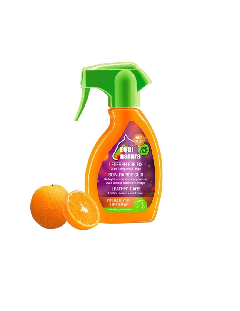 Foto 1 JABONCILLO EQUINATURA LEATHER CARE DOBLE CUIDADO LIQUIDO CON PULVERIZADOR