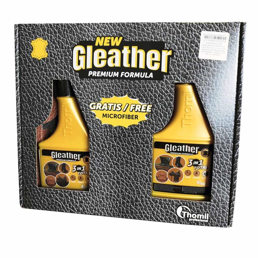 Foto 1 JABONCILLO GLEATHER LIMPIADOR PROTECTOR DE CUERO (SET 2 uds)