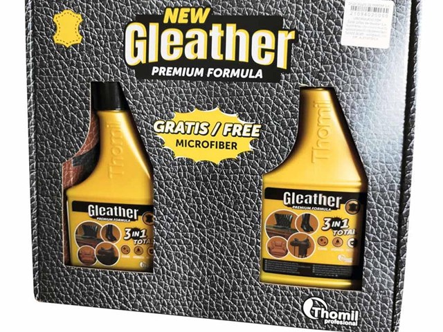 JABONCILLO GLEATHER LIMPIADOR PROTECTOR DE CUERO (SET 2 uds)