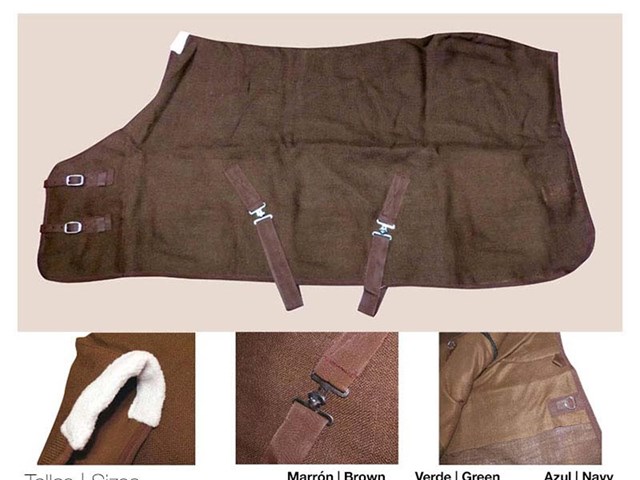 MANTA INVIERNO LONA IMPERMEABLE LANA