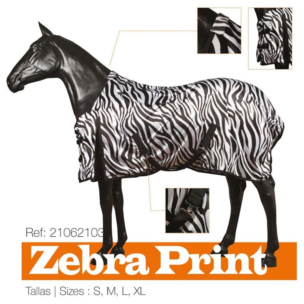 Foto 1 MANTA VERANO ZEBRA PRINT