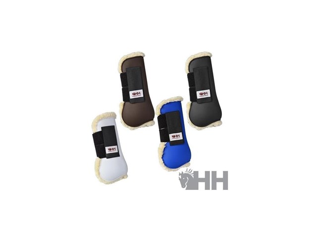 PROTECTOR HH DELUXE TENDON DELANTERO CON BORREGUILLO (PAR) 