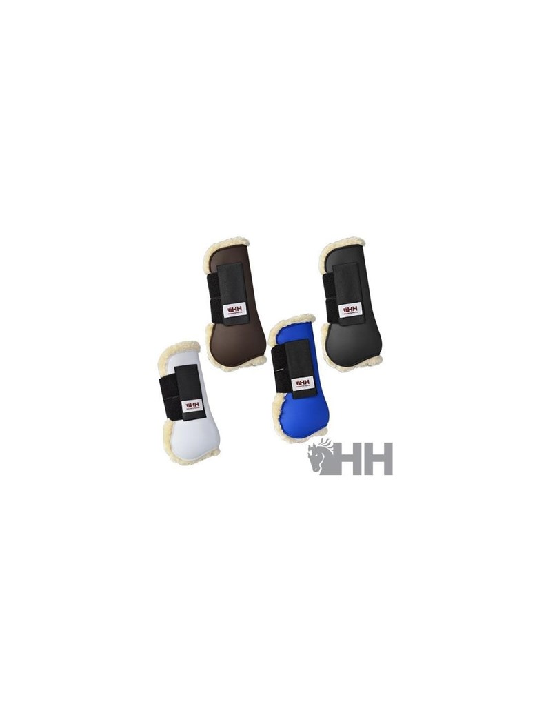 Foto 1 PROTECTOR HH DELUXE TENDON DELANTERO CON BORREGUILLO (PAR)