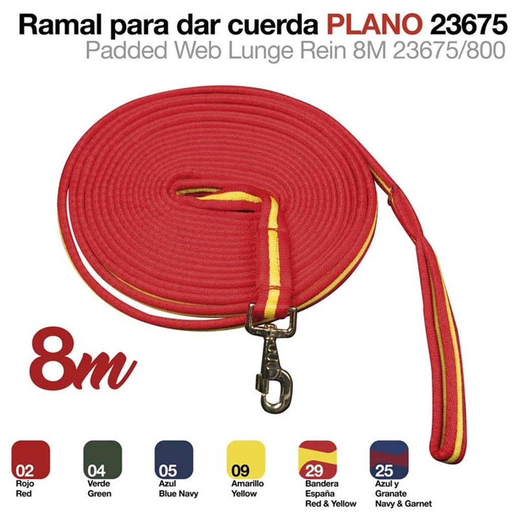 Foto 1 RAMAL DAR CUERDA ALGODÓN PLANO  8m
