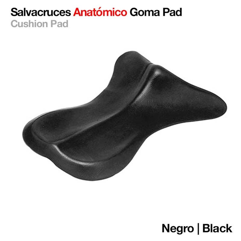 Foto 1 SALVACRUCES ANATÓMICO GOMA PAD NEGRO