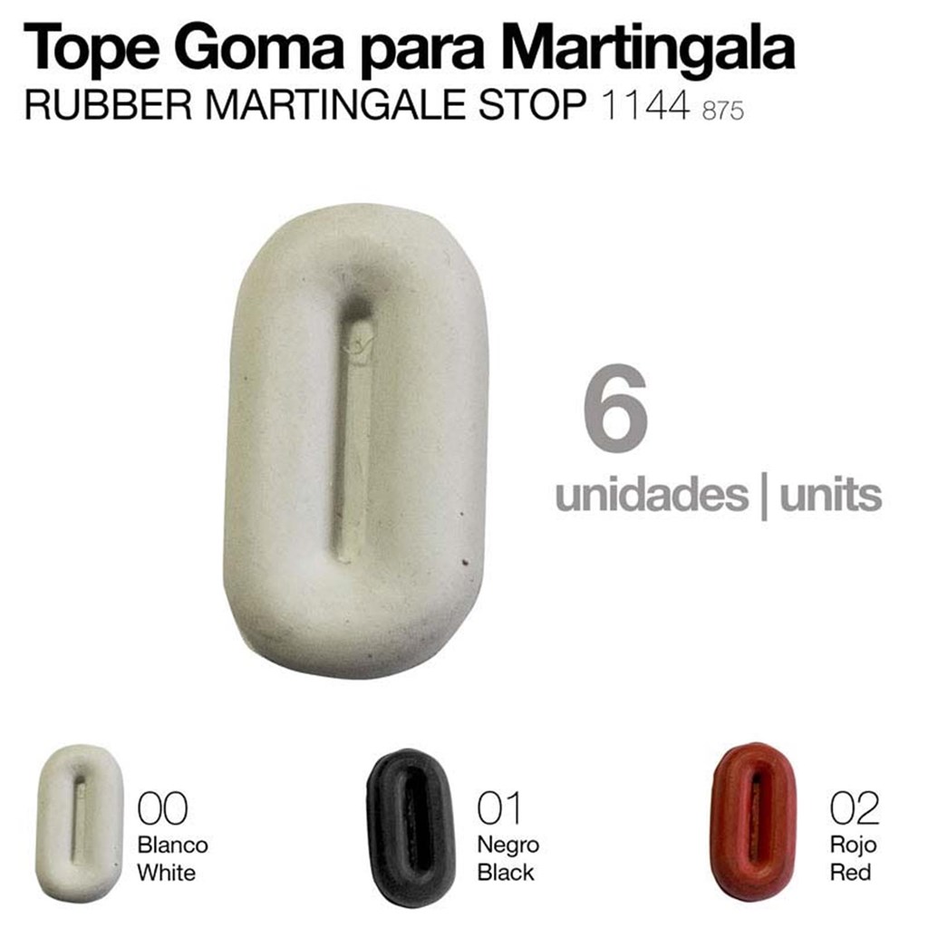Foto 1 TOPE GOMA PARA MARTINGALA 875 6 unidades