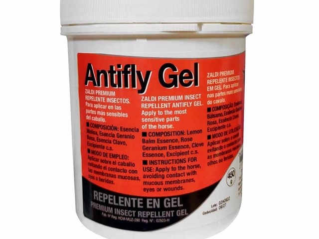 ZALDI PREMIUM REPELENTE INSECTOS ANTIFLY GEL 450gr